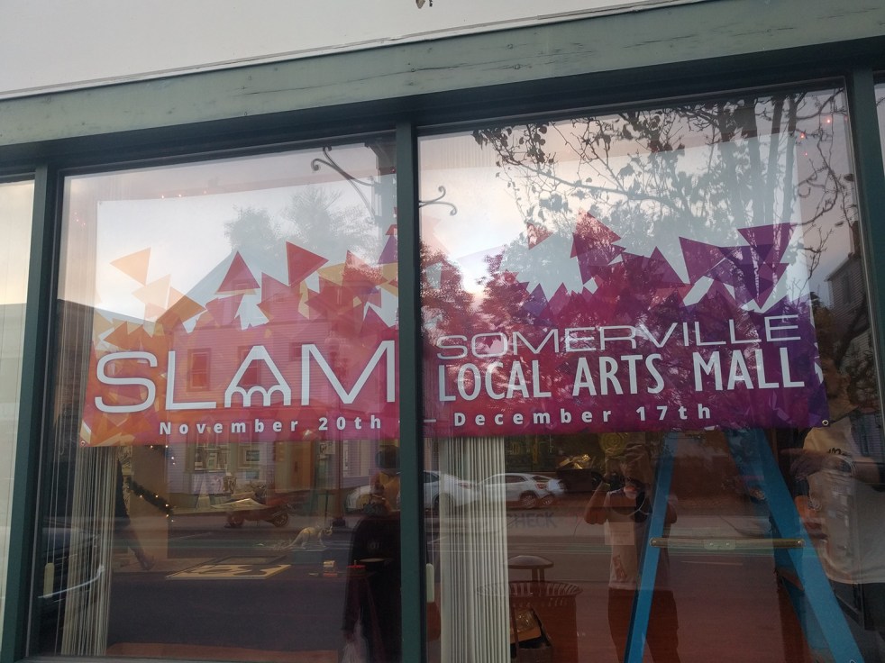 SLAM window sign